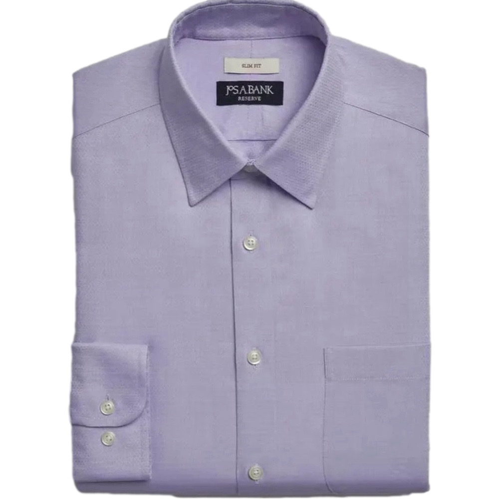 Jos A Bank lavender button EUC‎